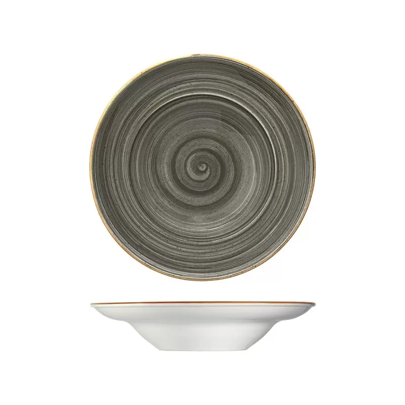 TURGLA ASCGRM27CK Turgla Bone China Space dia.10.75" h:2.25" 16 oz....