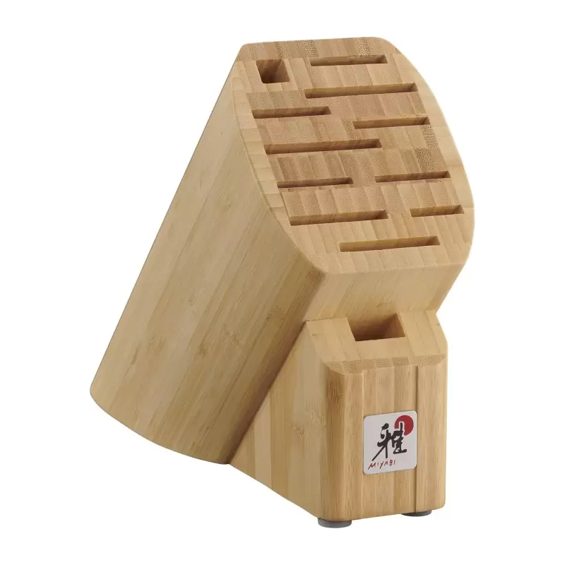 MIYABI 12-slot Bamboo Knife Block MIYABI 12-slot Bamboo Knife Block