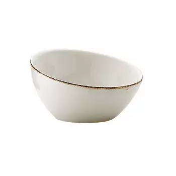 TURGLA E100VNT22KS Turgla Bone China Retro dia.8.75" h:3" 29 oz. Ro...