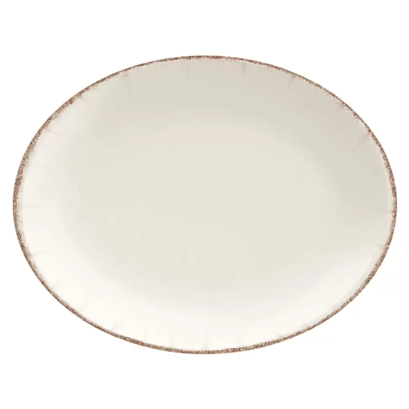 TURGLA E100MOV36OV Turgla Bone China Retro 14.25" x 11" x h:1.25" O... TURGLA E100MOV36OV Turgla Bone China Retro 14.25" x 11" x h:1.25" O...