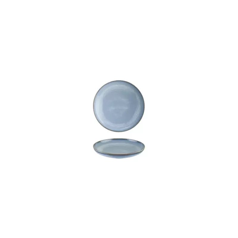 TURGLA SKYHYG28CK Turgla Bone China Sky dia.10.75" h:2.25" Round Bl...