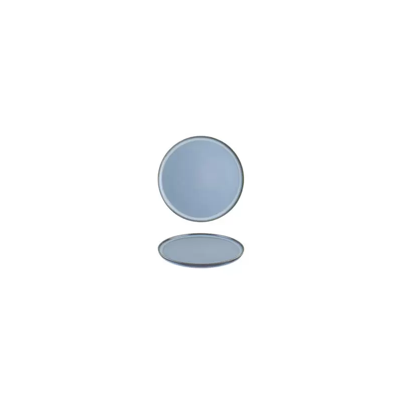 TURGLA SKYHYG22DZ Turgla Bone China Sky dia.8.75" Round Blue Porcel...
