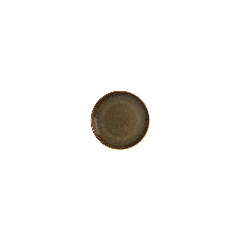 TURGLA OTIGRM17DZ Turgla Bone China Tierra dia.6.75" Round Brown Po... TURGLA OTIGRM17DZ Turgla Bone China Tierra dia.6.75" Round Brown Po...