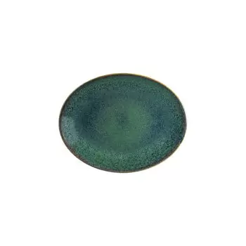 TURGLA OMRMOV31OV Turgla Bone China Mar 12.25" x 9.5" x h:1" Oval B...