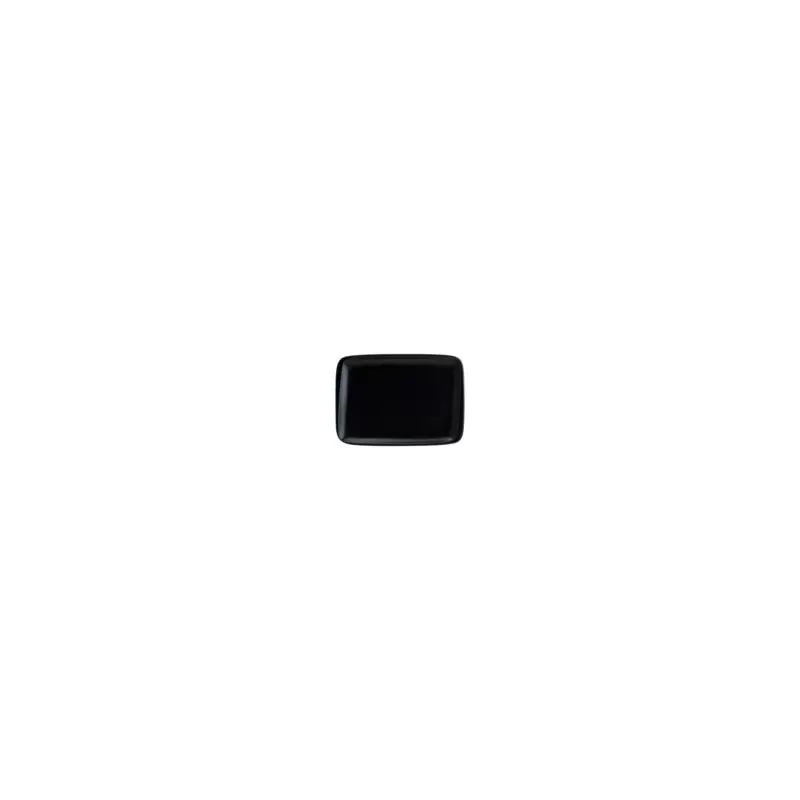TURGLA NOTMOV26DT Turgla Bone China Notte 9" x 6" Rectangular Black... TURGLA NOTMOV26DT Turgla Bone China Notte 9" x 6" Rectangular Black...