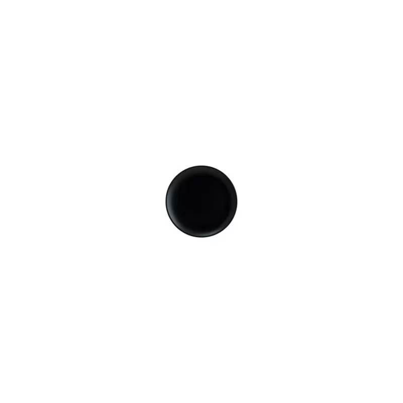 TURGLA NOTGRM25DZ Turgla Bone China Notte dia.10" Round Black Porce...