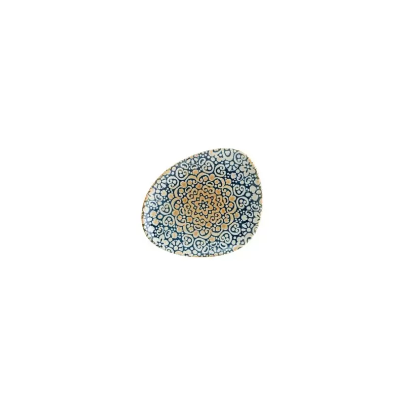 TURGLA ALHVAO24DZ Turgla Bone China Alhambra 9.5" x 7.5" Organic De...