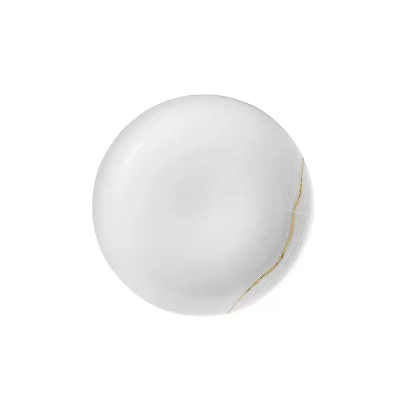 Degrenne 244120 Degrenne Supernature Gold Round Dessert Plate 21.5 ...