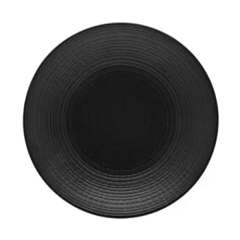 Degrenne Modulo Nature.Pierre De Lave. Bread And Butter Plate 16 cm - 16 cm - 6''5/16 - Set of 3