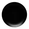 Degrenne Modulo Nature.Pierre De Lave. Round Dinner Plate 28 cm - 11 in - Set of 6