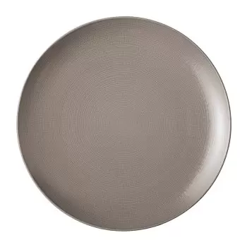 Degrenne Modulo Nature Terre D'Ombre Round Presentation Plate. Coupe - 31.5 cm - 12''3/8