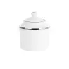 Degrenne 203250 Degrenne Galon Platine Sugar Bowl 15 cl - H 10.8 x ...