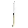 Degrenne Laguiole Steak Knife Ivory Color Steel Bolster - 230 mm - 9 '' 1/16