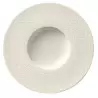 Degrenne Collection L Couture Ivoire Round Shallow Bowl 30 cm - 11''13/16 - Set of 3