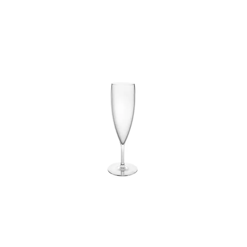 PacknWood Clear Cupoly Tritan Champagne Flute - 5.4Oz H:7.67'' Diam.2.67'' - 58Pcs - 58 pcs PacknWood Clear Cupoly Tritan Champagne Flute - 5.4Oz H:7.67'' Diam.2.67'' - 58Pcs - 58 pcs