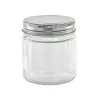 PacknWood Round Jar Glass With Cap - H:7.09'' - 70 pcs