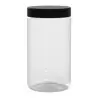 PacknWood Bokotwist Reusable Pet Jar - 33.8Oz Diam.3.42'' H:2.63'' -80Pcs - 80 pcs