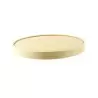 PacknWood Bamboo Fiber Paper Lid - Dia:5.9'' H:0.63'' - 360 pcs