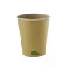 PacknWood Zen Kraft Recyclable Paper Cup - 4oz Diam.2.44'' H:2.5'' - 1000 pcs