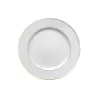 Degrenne Galon Or Round Dessert Plate 21.5 cm - 21.5 cm - 8''7/16 - Set of 6