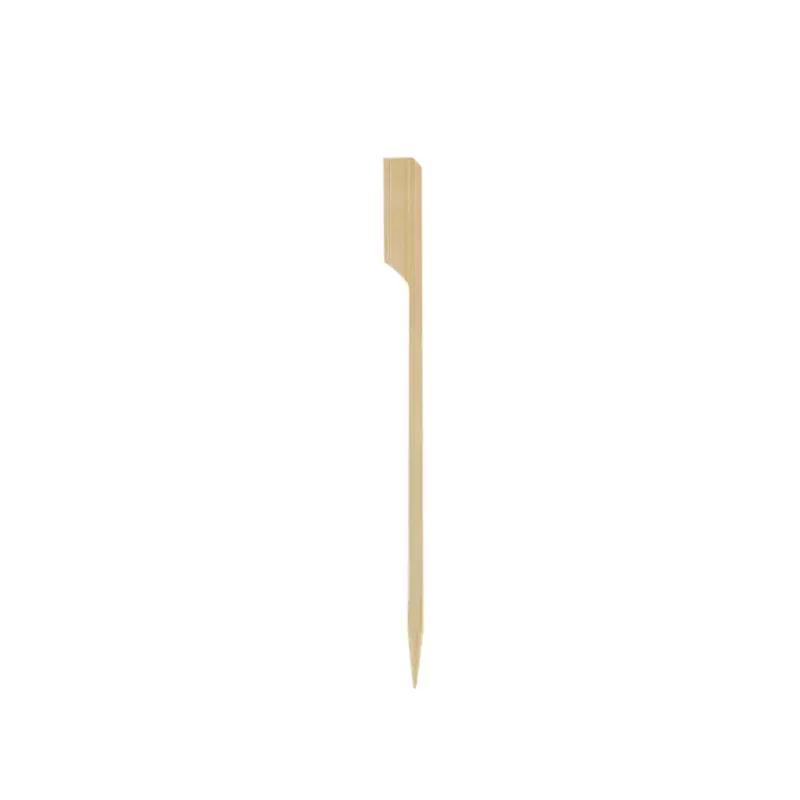 PacknWood 209BBTG121 PacknWood Bamboo Paddle Pick - 4.7'' - 2000 Pcs