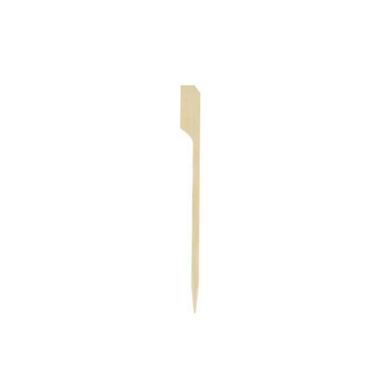 PacknWood 209BBTG106 PacknWood Bamboo Paddle Pick - 4.1'' - 2000 Pcs
