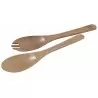 PacknWood Bamboo 2 Piece Serving Set - 10'' - 50 Pcs - 50 pcs