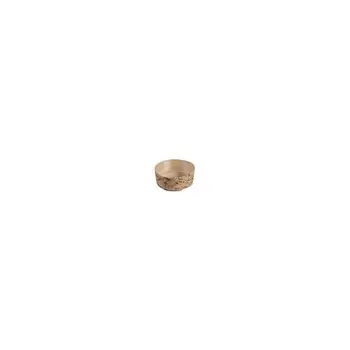 PacknWood 209BBPANR21 PacknWood Round Mini Bamboo Leaf Basket - 1.5...