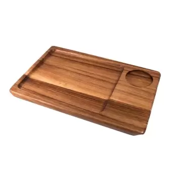 Pastry Chef's Boutique OTT128 Premium Acacia Dishwasher-Safe Wood M...