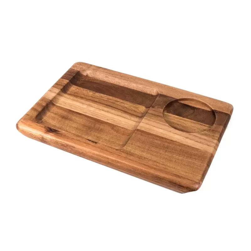 Pastry Chef's Boutique OTT115 Premium Acacia Dishwasher-Safe Wood M...
