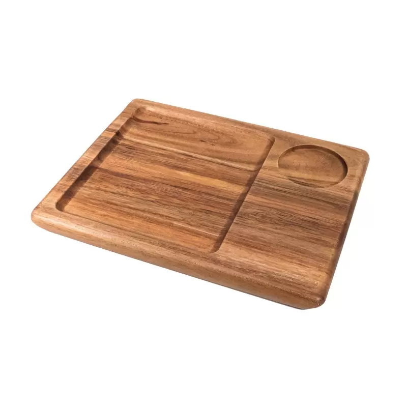 Pastry Chef's Boutique OTT116 Premium Acacia Dishwasher-Safe Wood M...
