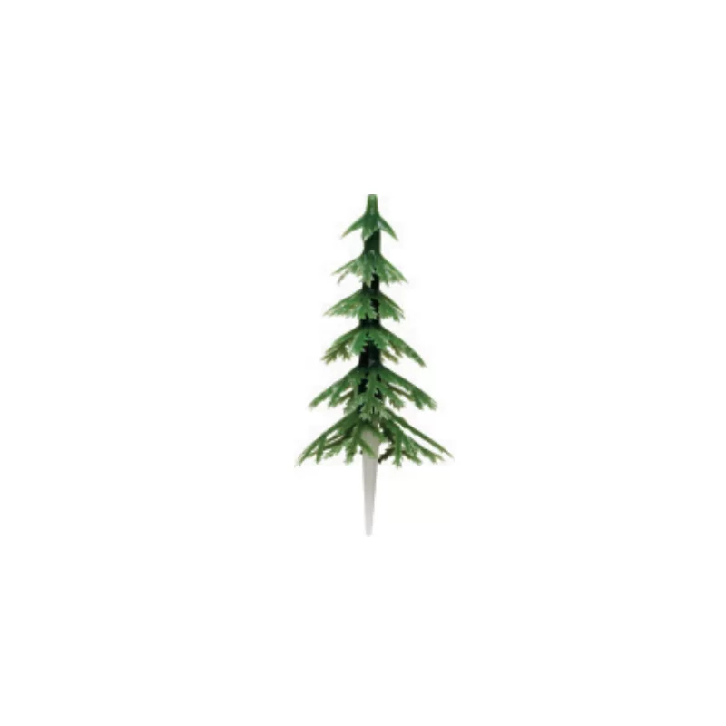 Pastry Toppers and Decorations - Tall Evergreen Tree Picks Buche Decor - 4.5cm - 100pcs Pastry Toppers and Decorations - Tall Evergreen Tree Picks Buche Decor - 4.5cm - 100pcs