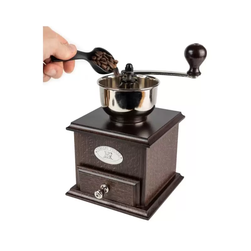 Peugeot Bresil Coffee Grinder Wood Brown 21 cm Peugeot Bresil Coffee Grinder Wood Brown 21 cm