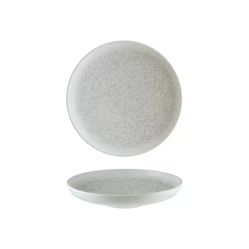 TURGLA S-MT-LUNHYG25CK Turgla Bone China Luna dia.9.75" h:2" Round ...