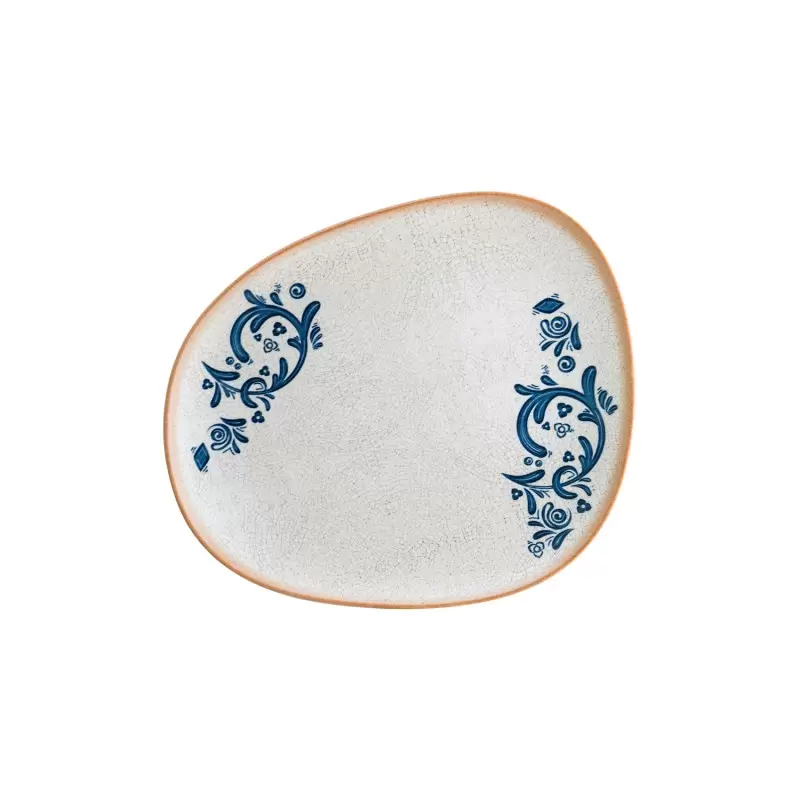 TURGLA S-MT-VIEVAO33DZ Turgla Bone China Viento 13" x 10.75" Organi... TURGLA S-MT-VIEVAO33DZ Turgla Bone China Viento 13" x 10.75" Organi...