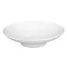 Degrenne 136530 Degrenne Modulo White Round Shallow Bowl. Footed - ...