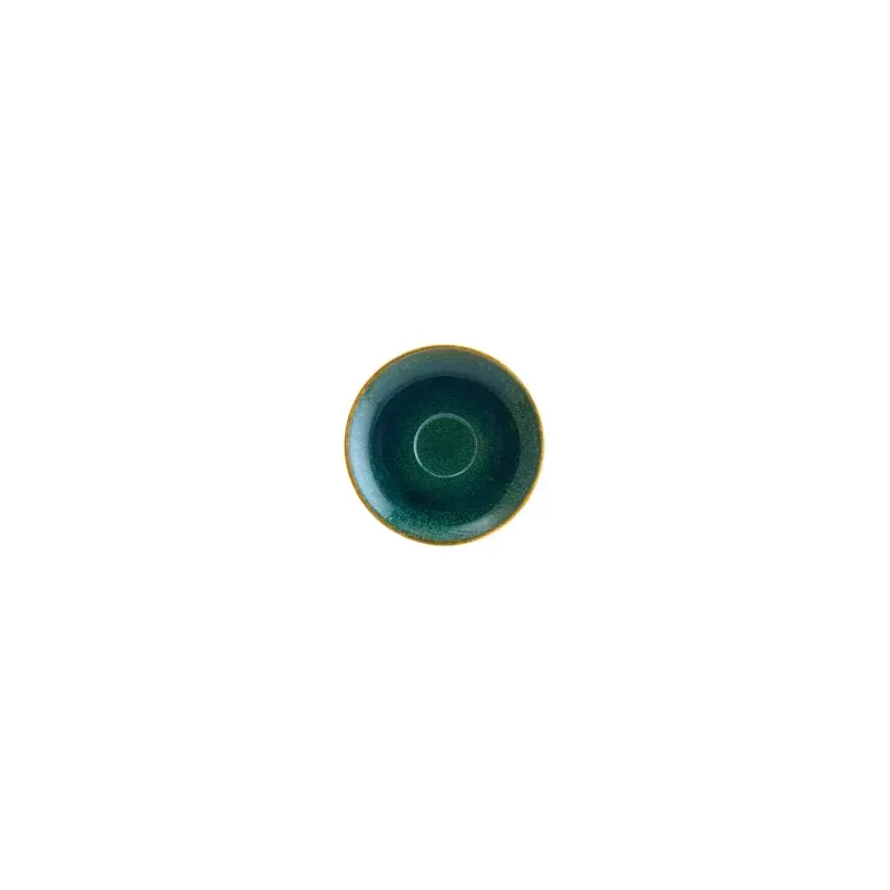 TURGLA OMRGRM02KT Turgla Bone China Mar dia.4.75" Round Blue Porcel...