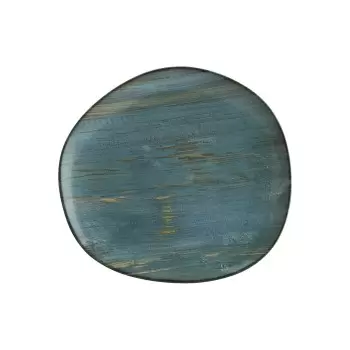 TURGLA MDRMTVAO29DZ Turgla Bone China Madera 11.5" x 10.5" Organic ...