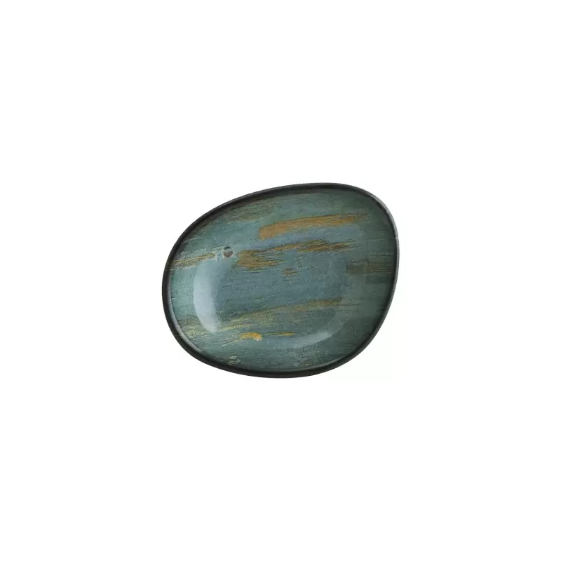 TURGLA MDRMTVAO10KS Turgla Bone China Madera 4" x 3" x h:0.75" 1 oz...