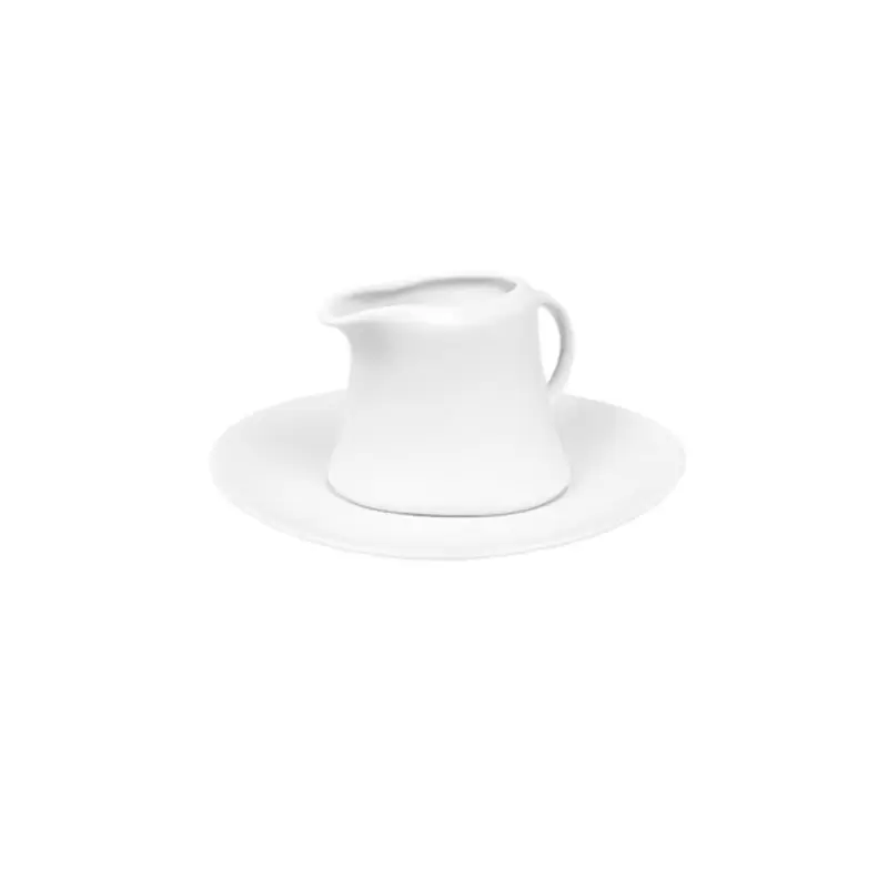 TURGLA ELS01SO00 Turgla Porcelain Elips 7" x 3.5" x h:4" 14 oz. Ova...