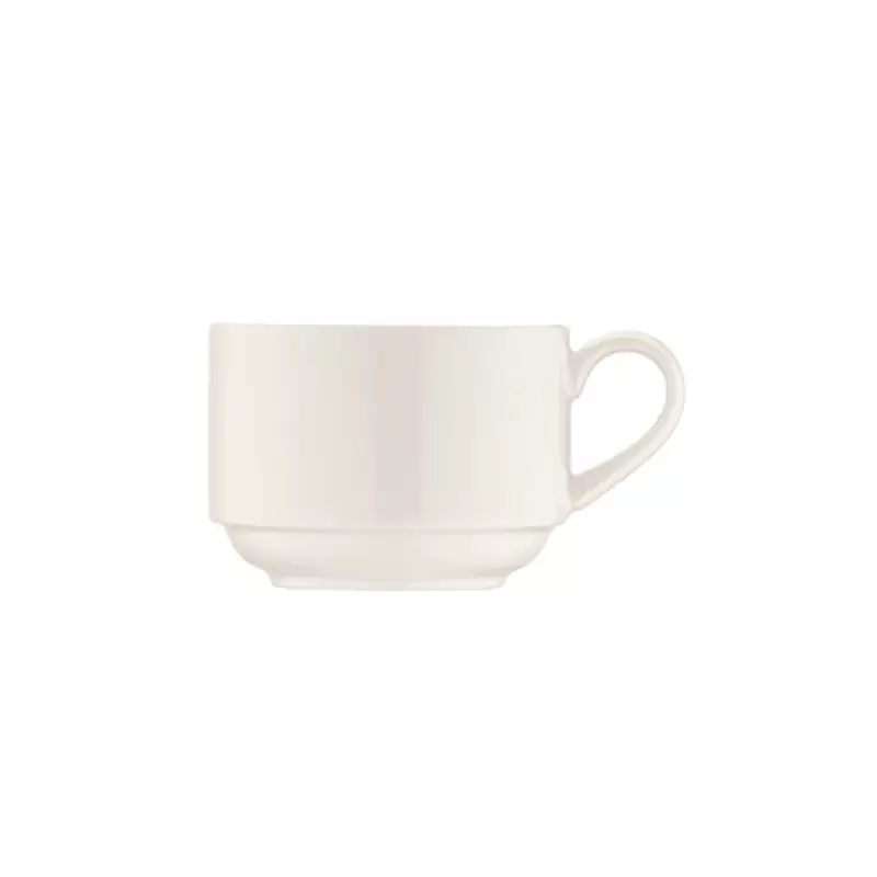 TURGLA BNC05DYM Turgla Bone China Banquet dia.2" h:2" Round Warm Wh...