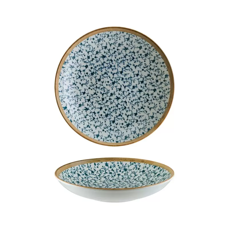 TURGLA CLFBLM28CK Turgla Bone China Calif dia.11" h:2.5" 57 oz. Rou... TURGLA CLFBLM28CK Turgla Bone China Calif dia.11" h:2.5" 57 oz. Rou...