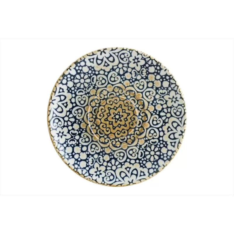 TURGLA ALHGRM19KKT Turgla Bone China Alhambra dia.7.5" Round Decora...