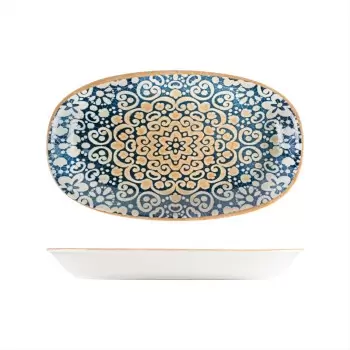 TURGLA ALHGRM19OKY Turgla Bone China Alhambra 7.5" x 4.25" x h:1" O...
