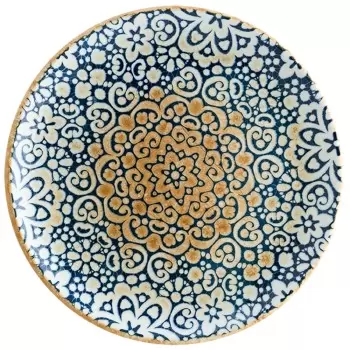 TURGLA ALHGRM27DZ Turgla Bone China Alhambra dia.10.5" Round Decora...