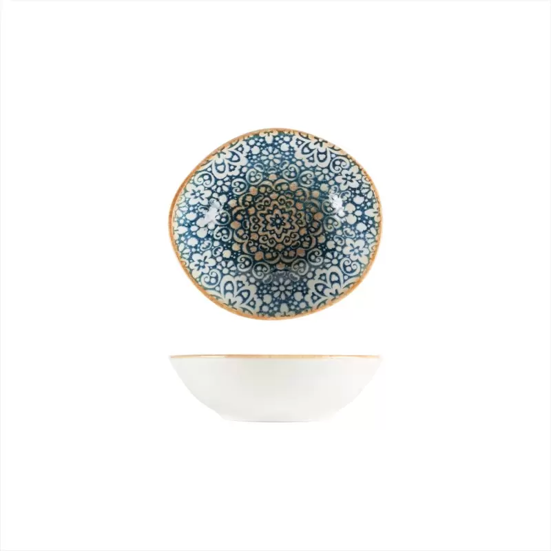 TURGLA ALHVAO18KS Turgla Bone China Alhambra 7" x 6.5" x h:2" 17 oz...