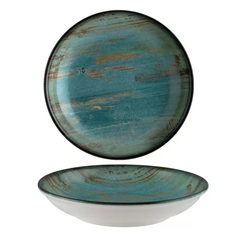TURGLA MDRMTBLM23CK Turgla Bone China Madera dia.9" h:2" 34 oz. Rou... TURGLA MDRMTBLM23CK Turgla Bone China Madera dia.9" h:2" 34 oz. Rou...