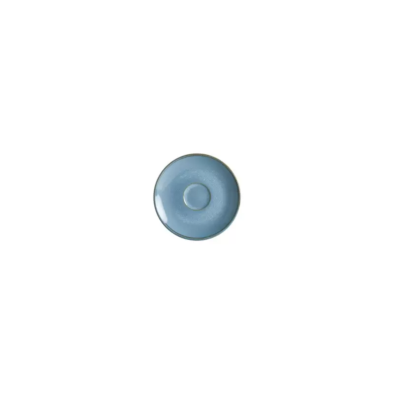 TURGLA SKYRIT02KT Turgla Bone China Sky dia.4.75" Round Blue Porcel...