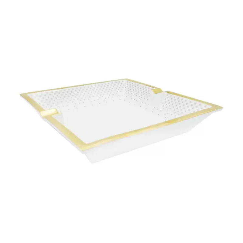 Jil Coquet ACC6015BBA141 Jil Coquet Rosace - Gold Square Ashtray - ...