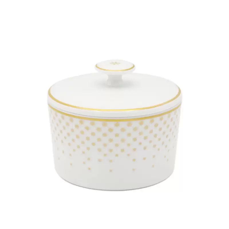 Jil Coquet CYL4050BBA141 Jil Coquet Rosace - Gold Cov. Sugar Bowl -... Jil Coquet CYL4050BBA141 Jil Coquet Rosace - Gold Cov. Sugar Bowl -...